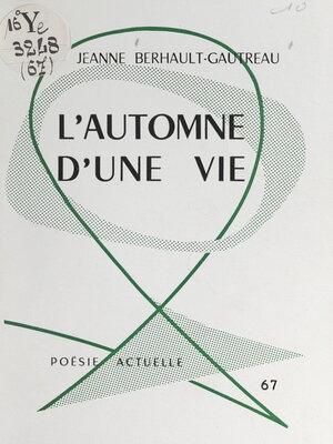 cover image of L'automne d'une vie